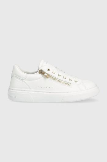 Dětské sneakers boty Tommy Hilfiger bílá barva