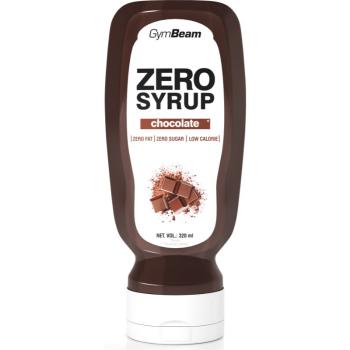 GymBeam Zero Syrup toppingový sirup bez kalorií příchuť Chocolate 320 ml