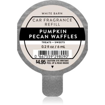 Bath & Body Works Pumpkin Pecan Waffles vůně do auta náhradní náplň 6 ml