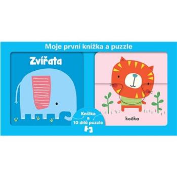 Moje první knížka a puzzle Zvířata (9789464222128)