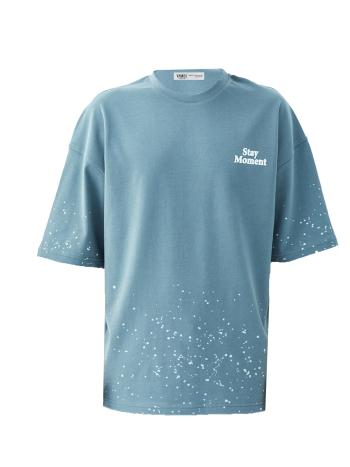 VAMOS CLO Póló 'El Paso'  kék / fehér