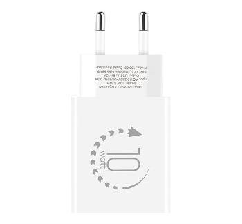 OBAL:ME USB-C hálózati adapter 10W + USB-A-USB-C kábel, 1m, fehér