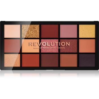 Makeup Revolution Reloaded paleta očních stínů odstín Velvet Rose 15x1,1 g