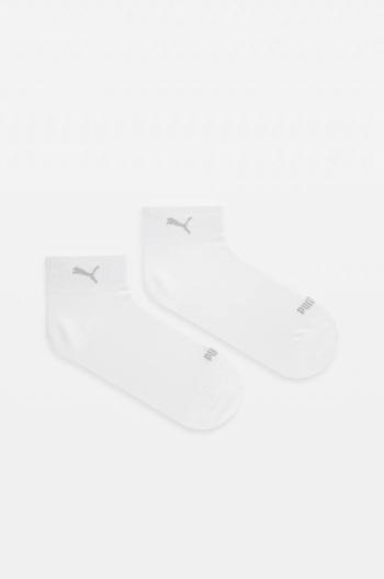 Ponožky Puma 2-pack dámské, bílá barva, 938381