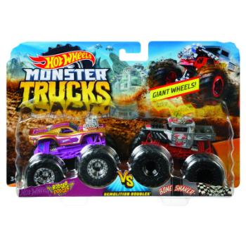 Hot Wheels Monster trucks demoliční duo - A51 Pathol a Test Subject