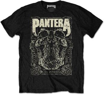 Pantera Tričko 101 Proof Skull Unisex Black M