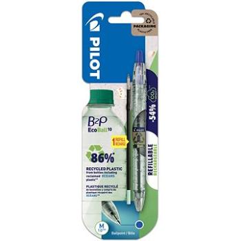 PILOT B2P EcoBall Ocean Plastic M 0.27 mm, BeGreen, modré + modrá náplň (BLI5846)