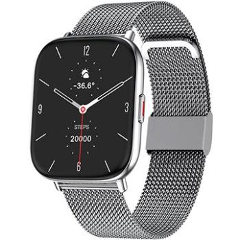 WowME Watch TS stříbrné s řemínkem milánský tah (TS17P silver milanese)