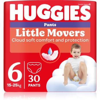 Huggies Little Movers Pants jednorázové plenkové kalhotky 15-25 kg 30 ks