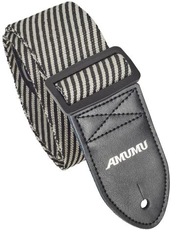 Amumu Black & White Tweed Strap