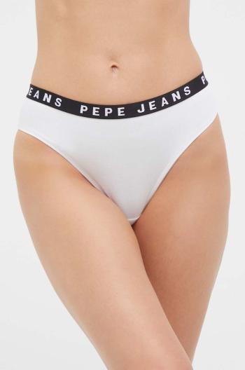 Kalhotky Pepe Jeans bílá barva