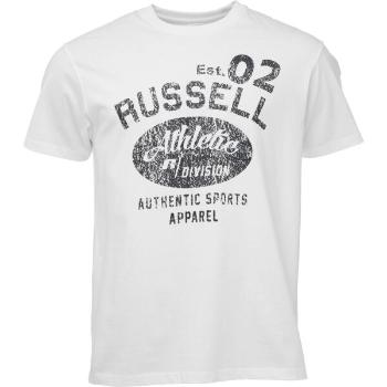 Russell Athletic T-SHIRT M Pánské tričko, bílá, velikost