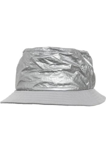 Urban Classics Crinkled Paper Bucket Hat silver - UNI