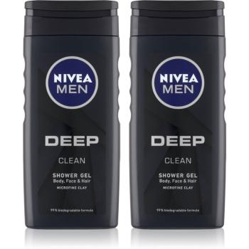 NIVEA MEN Deep sprchový gel pro muže výhodné balení