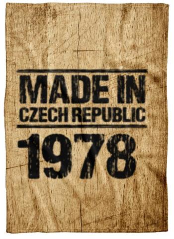 Deka Made In (rok: 1978, Podšití beránkem: NE)