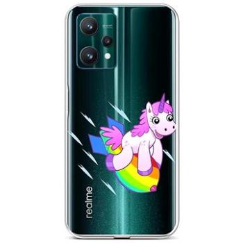 TopQ Kryt Realme 9 Pro silikon Flying Unicorn 73172 (Sun-73172)