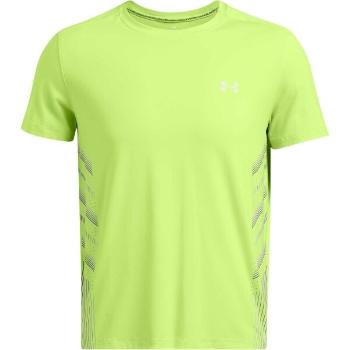 Under Armour ISO-CHILL LASER HEAT Pánské tričko, světle zelená, velikost