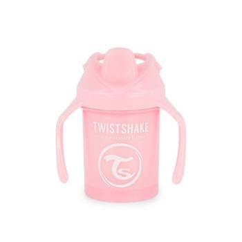 TWIST SHAKE pohárek Mini Cup 230 ml 4+ měsíce pastelově růžový