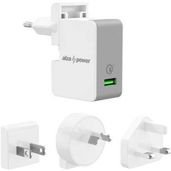 AlzaPower T200 Travel Charger bílá (APW-CCT200W)