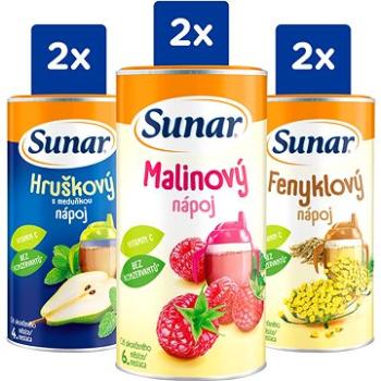 Sunar rozpustný nápoj mix karton I. 6× 200 g  (8592084419561)