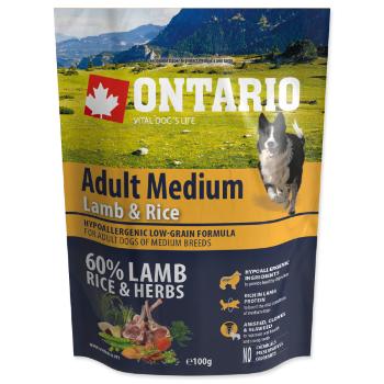 Vzorek - Ontario Adult Medium Lamb & Rice 100g