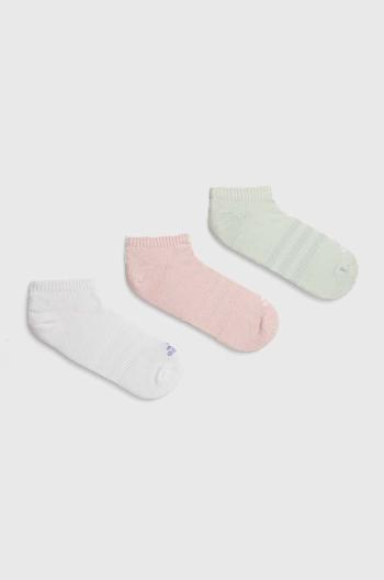 Ponožky adidas 3-pack bílá barva, IZ0164