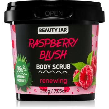 Beauty Jar Raspberry Blush osvěžující tělový peeling 200 g