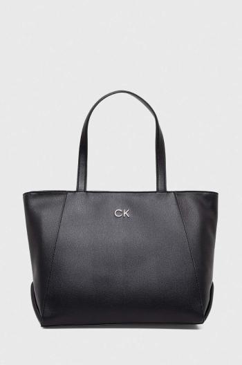 Kabelka Calvin Klein černá barva, K60K611766