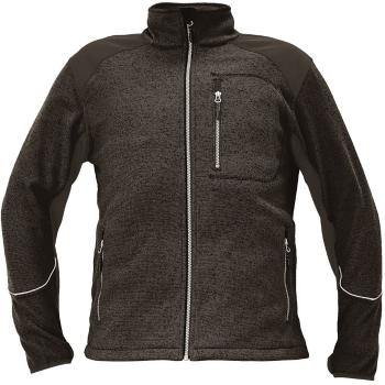 Cerva Pánská pletená mikina BOYER - Černá | 3XL