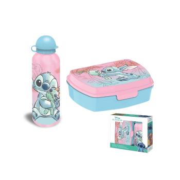 Kids Licensing Set box na svačinu + láhev - Stitch