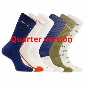 Merrell MEA33695Q6B2 Recycled Cushion Quarter (6 packs) navy assorted  (SPTmerr0092nad)