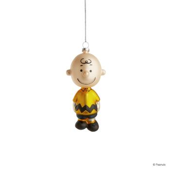 PEANUTS Skleněná ozdoba figurka Charlie Brown