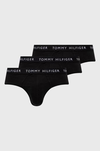 Spodní prádlo Tommy Hilfiger (3-pack) pánské, černá barva, UM0UM02206