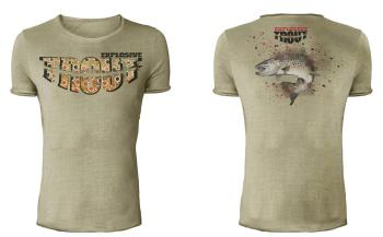 Hotspot Design Tričko Vintage Explosive Trout