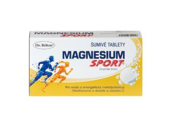 Dr. Böhm Magnesium Sport, 40 šumivých tablet