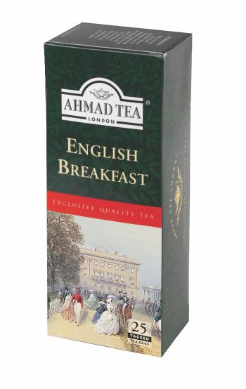 Ahmad Tea English Breakfast porcovaný čaj 25x2 g