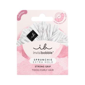 Invisibobble Gumička do vlasů Sprunchie Extra Hold Pure White