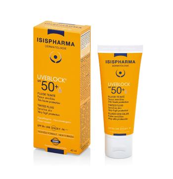 ISISPHARMA UVEBLOCK Light tinted fluid SPF50+ tónovaný fluid 40 ml