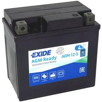 EXIDE BIKE Factory Sealed 4Ah, 12V, AGM12-5 (YTX5L-BS)  (AGM12-5)