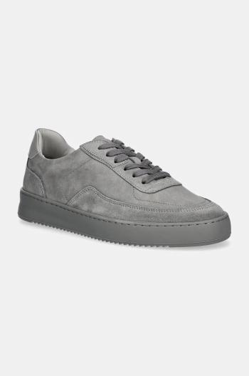 Kožené sneakers boty Filling Pieces Mondo Decon šedá barva, 46728451288