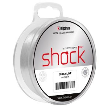 Delphin vlasec shock line 80 m - průměr 0,50 mm / nosnost 15 kg