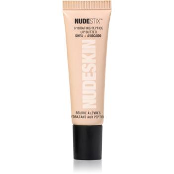 Nudestix Nudeskin Hydrating Peptide Lip Butter hloubkově vyživující máslo na rty odstín Dolce Nude 10 ml