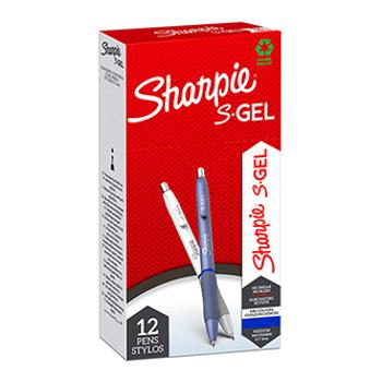 Sharpie 2162641, gelové pero S-Gel Fashion, modré, 12ks, 0.7mm