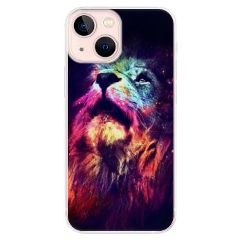 Odolné silikonové pouzdro iSaprio - Lion in Colors - iPhone 13 mini