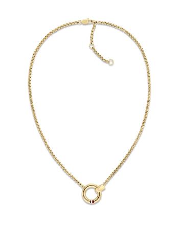 Tommy Hilfiger Půvabný náhrdelník s kruhovým přívěskem Circles 2780945