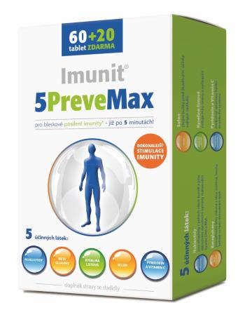 Imunit 5PreveMax nukleotidy + betaglukan 60+20 tablet