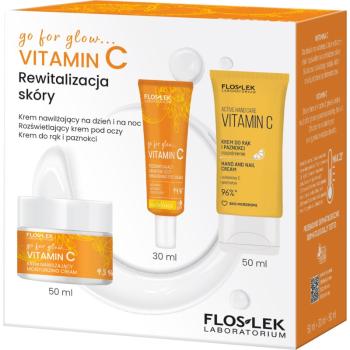 FlosLek Laboratorium Go For Glow Vitamin C dárková sada s revitalizačním účinkem