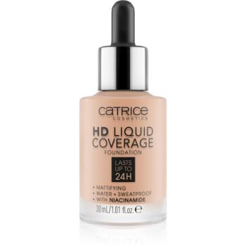 Catrice HD Liquid Coverage make-up odstín 020 Rose Beige 30 ml