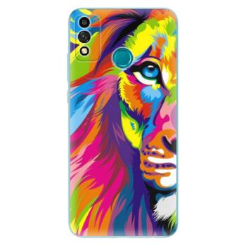 Odolné silikonové pouzdro iSaprio - Rainbow Lion - Honor 9X Lite