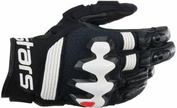 Alpinestars Halo Leather Gloves Black/White XL Rukavice